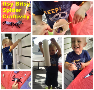 The Itsy Bitsy Spider Craftivity